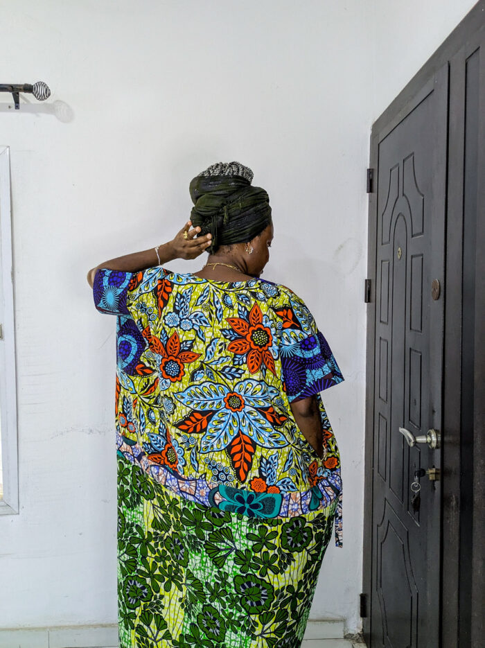 Ankara Cotton Boubou Maxi Dress Bubu – Diane Bubu Dress