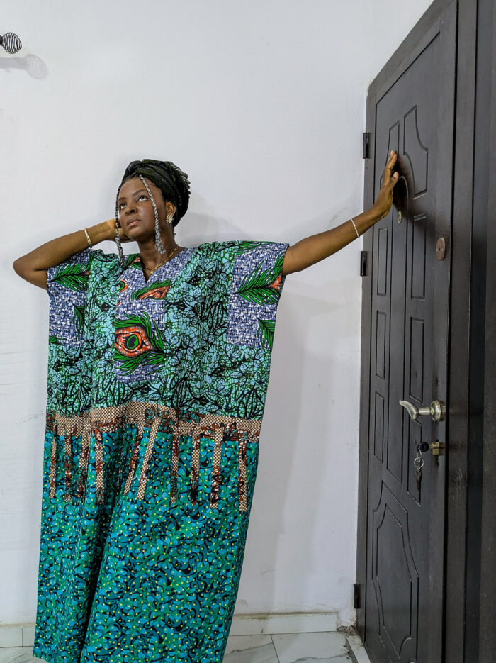Ankara Cotton Boubou Maxi Dress Bubu – Fran Bubu Dress