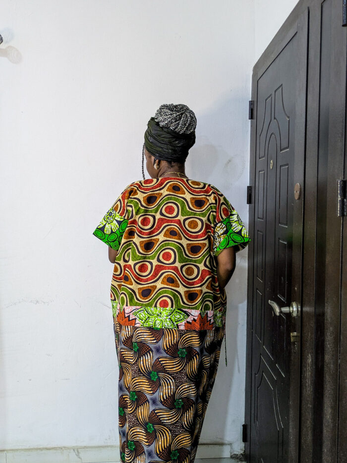 Ankara Cotton Boubou Maxi Dress Bubu - Gina Bubu Dress