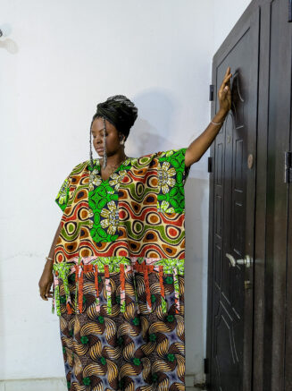 Ankara Cotton Boubou Maxi Dress Bubu - Gina Bubu Dress