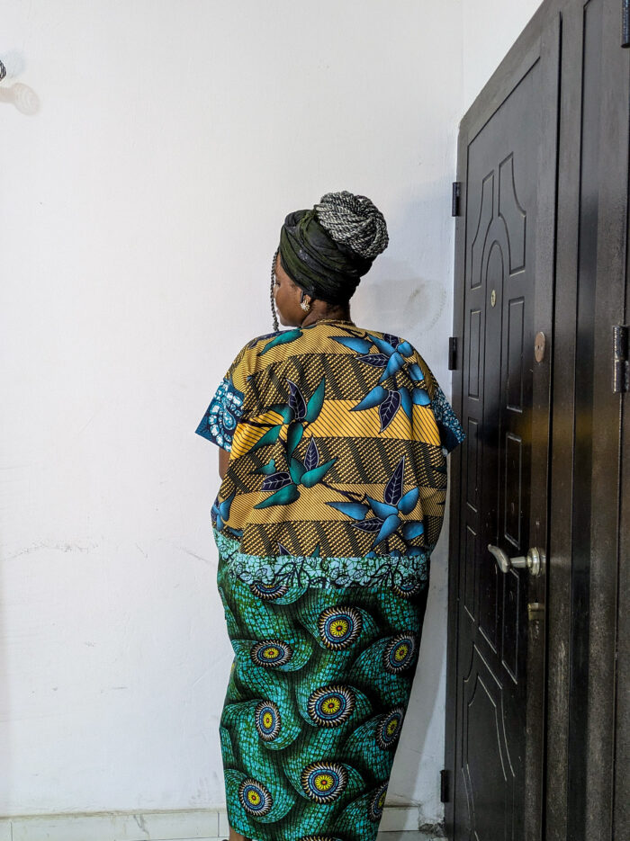 Ankara Cotton Boubou Maxi Dress Bubu - Helen Bubu Dress