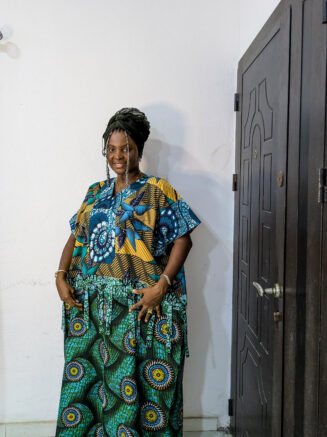 Ankara Cotton Boubou Maxi Dress Bubu - Helen Bubu Dress