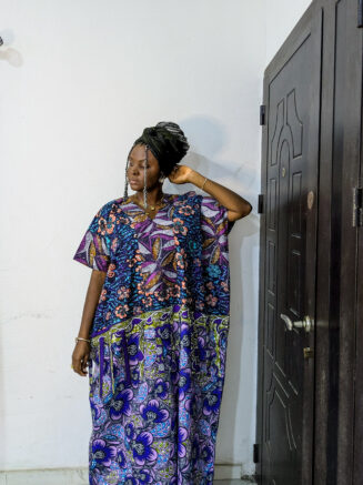 Ankara Cotton Boubou Maxi Dress Bubu – Idinma Bubu Dress