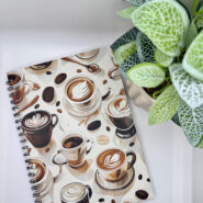 Coffe cup jotter/notepad