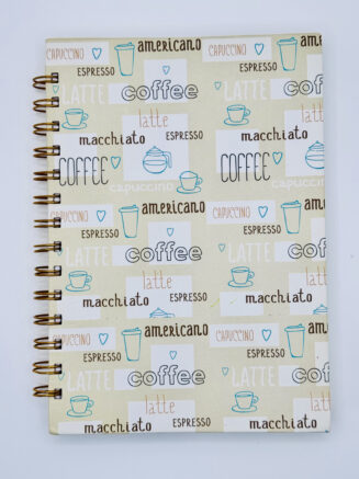 Coffee type jotter/notepad