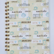 Coffee type jotter/notepad