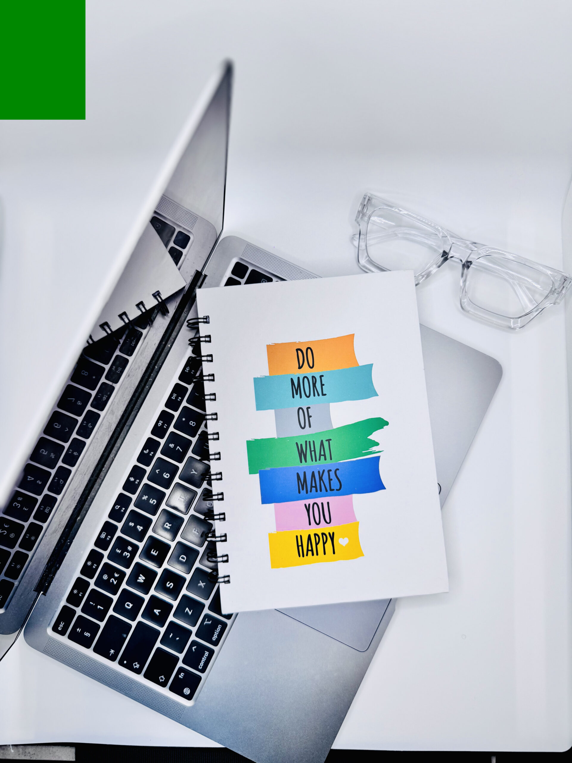 Do more of what makes you happy jotter/notepad