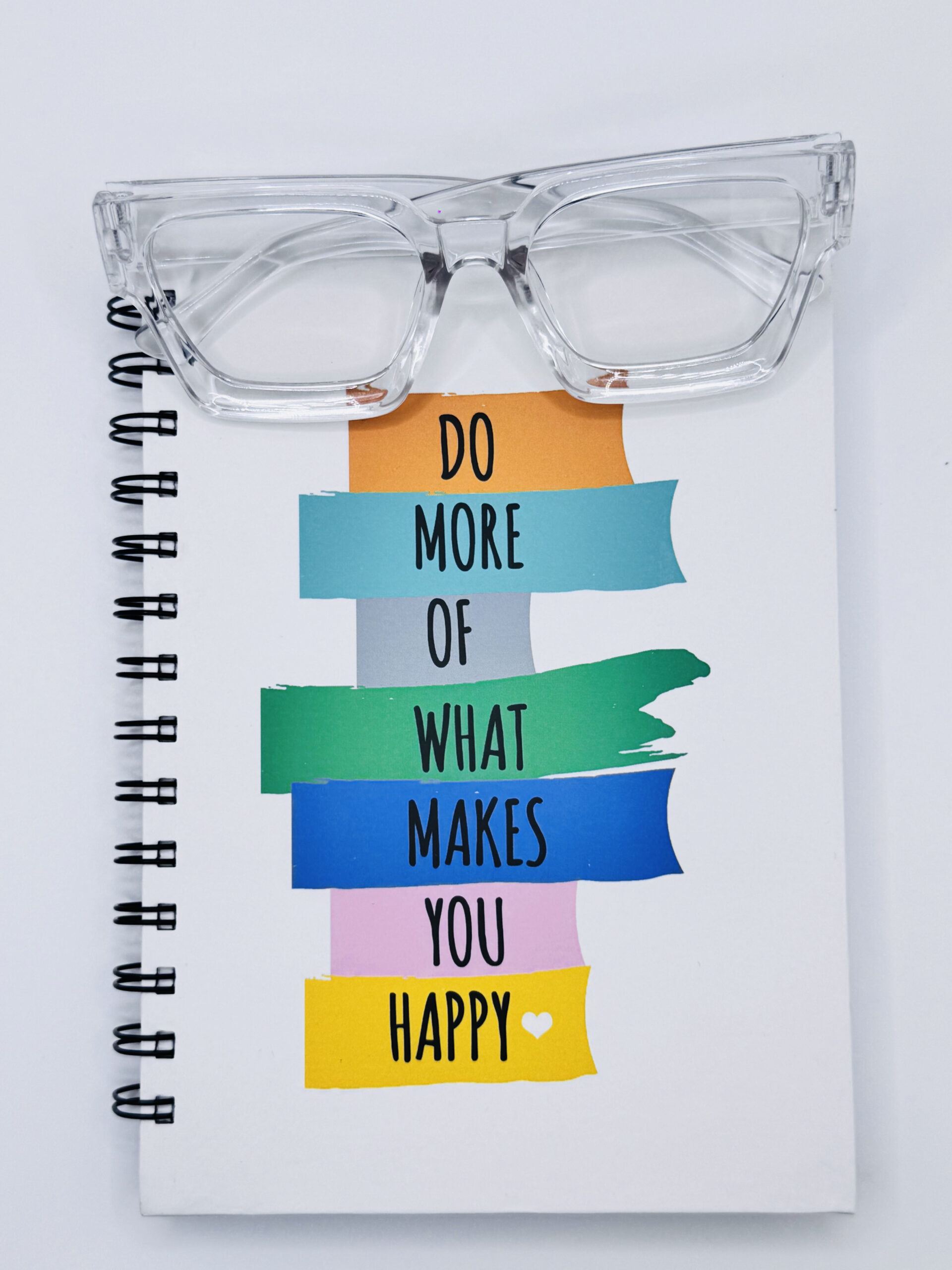 Do more of what makes you happy jotter/notepad