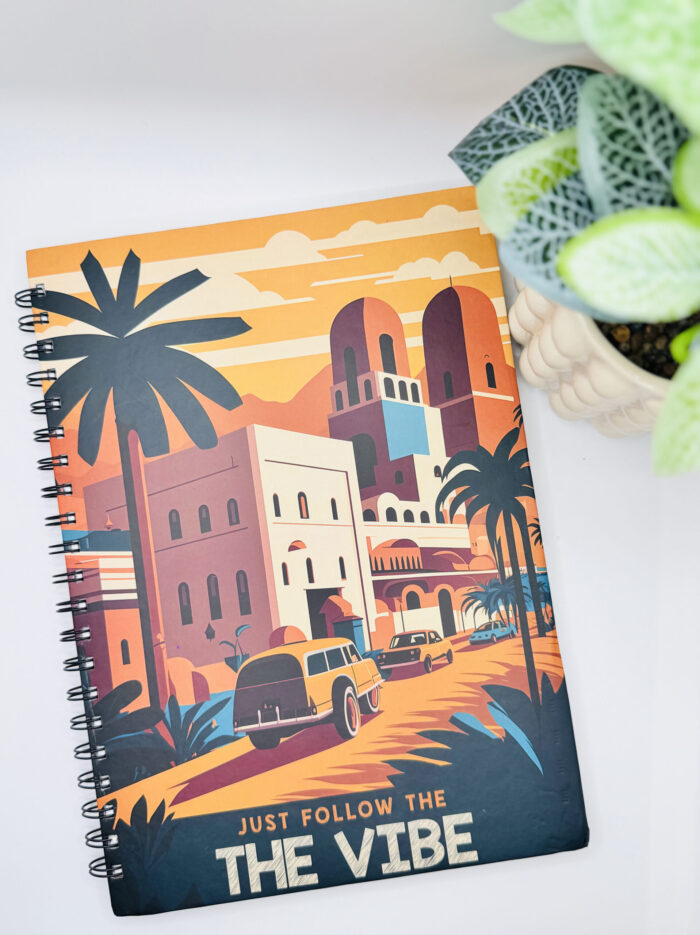 Just Follow The Vibe Jotter/notepad
