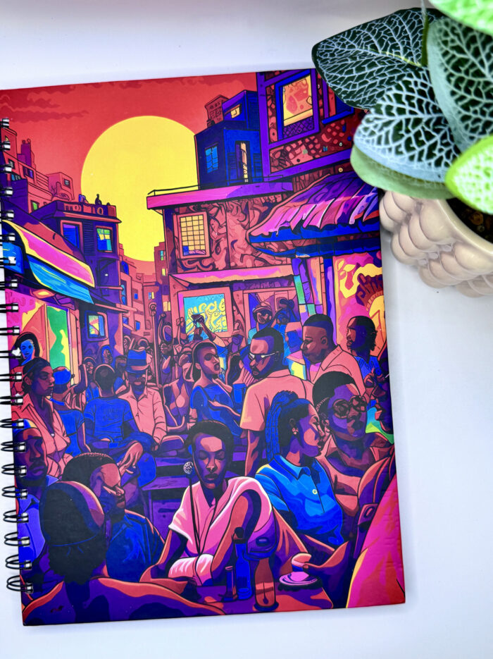 Lagos Crowd Jotter/notepad