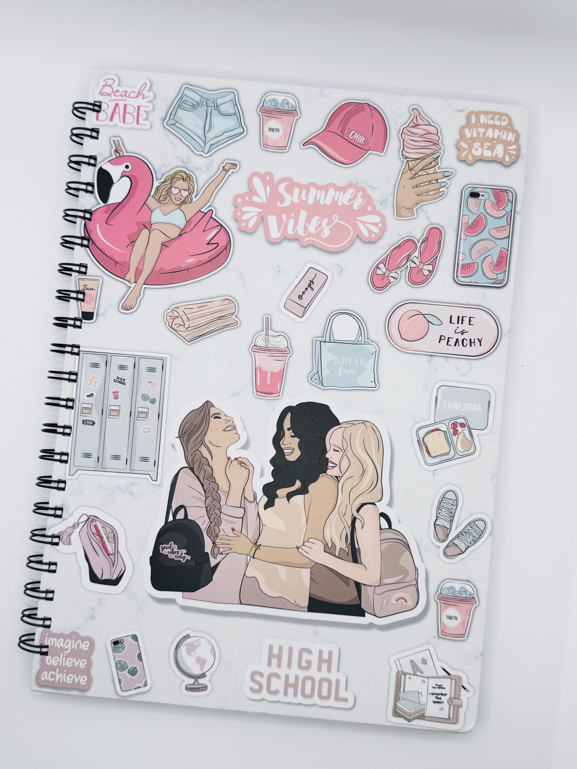Summer vibes jotter/notepad