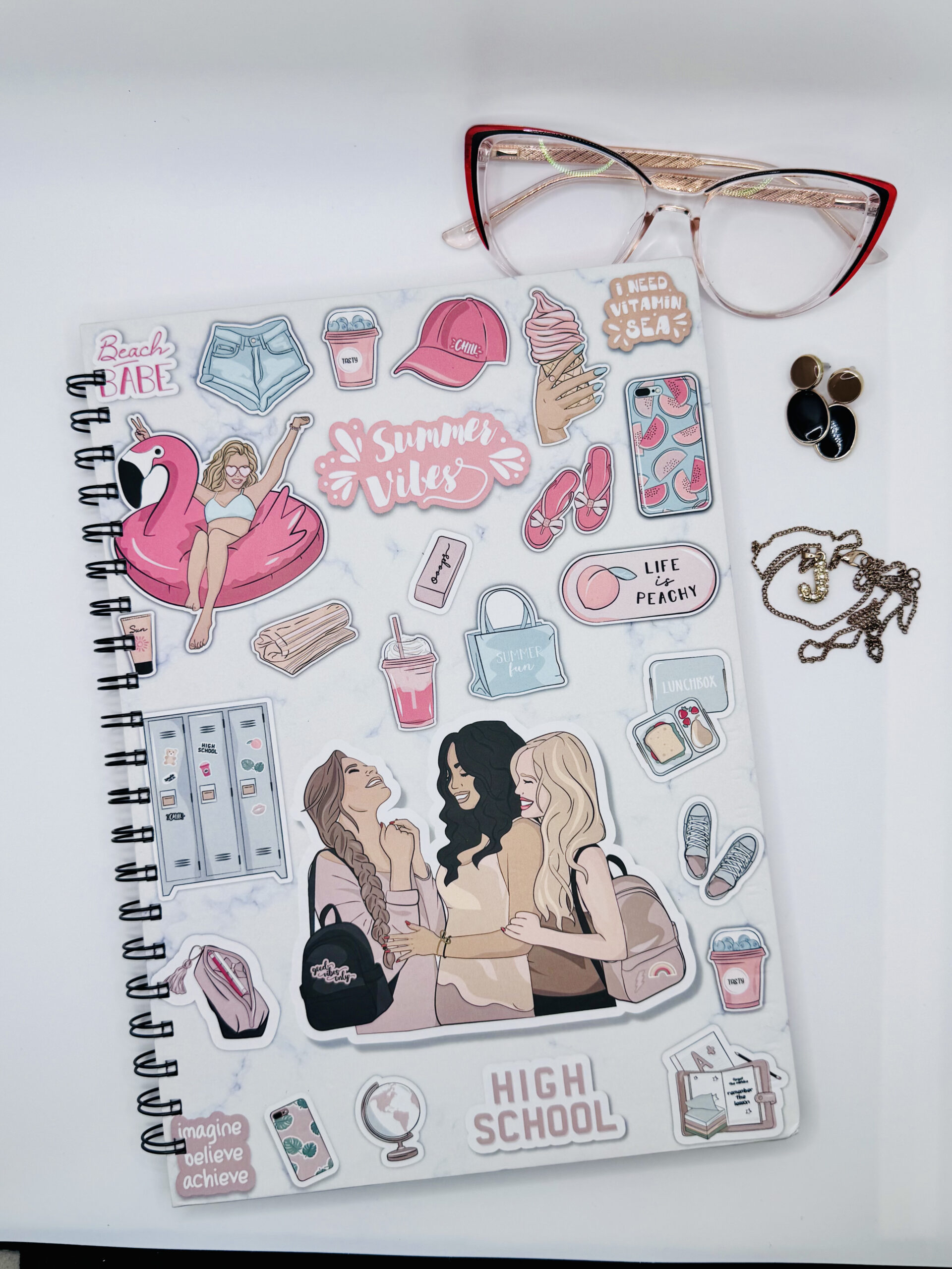 Summer vibes jotter/notepad
